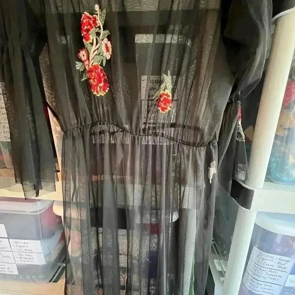 ~Zara~ Tulle Overlay Dress - Small - Picture 5 of 6